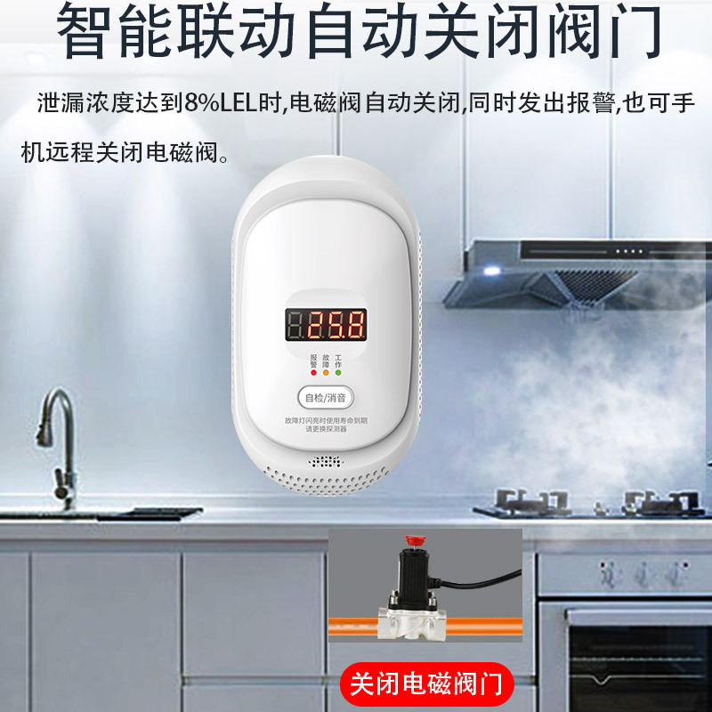 家用燃氣報警器 可燃氣體探測器QG-08B